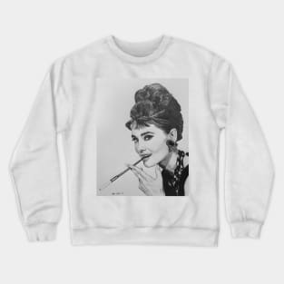 Audrey Hepburn Breakfast at Tiffany’s Crewneck Sweatshirt